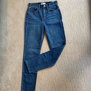 New Madewell Perfect Vintage Full-Length Jean 25